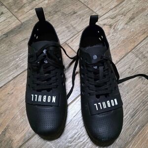 NOBULL Perforated Black Cycling Shoes